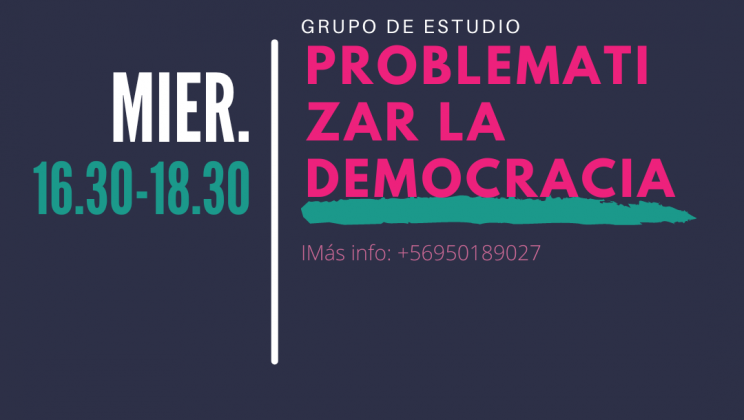 Grupo de estudio «Problematizar la democracia»